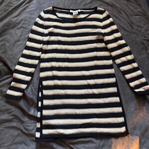 Anne Klein cotton double waist dress